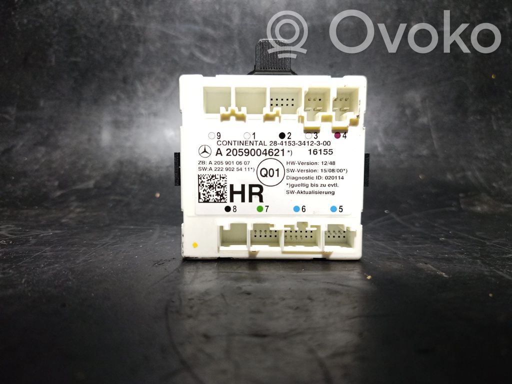 Mercedes-Benz C W205 Door control unit/module 