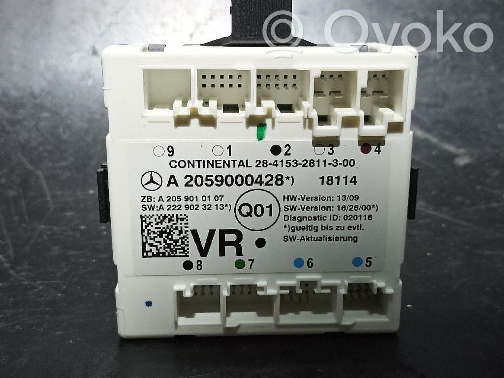 Door control unit/module   2059000428,2059000628,A2059000428,A2059000628,FRENTEDIREITO