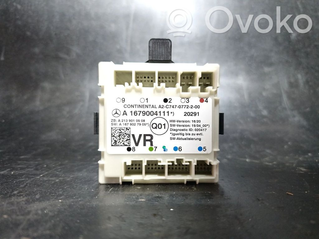Mercedes-Benz C W205 Door control unit/module 