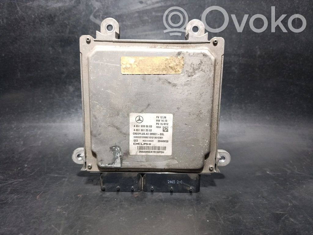 Engine control unit/module   6519000603,A6519000603,Q03FBS4CRD3PLUSAO