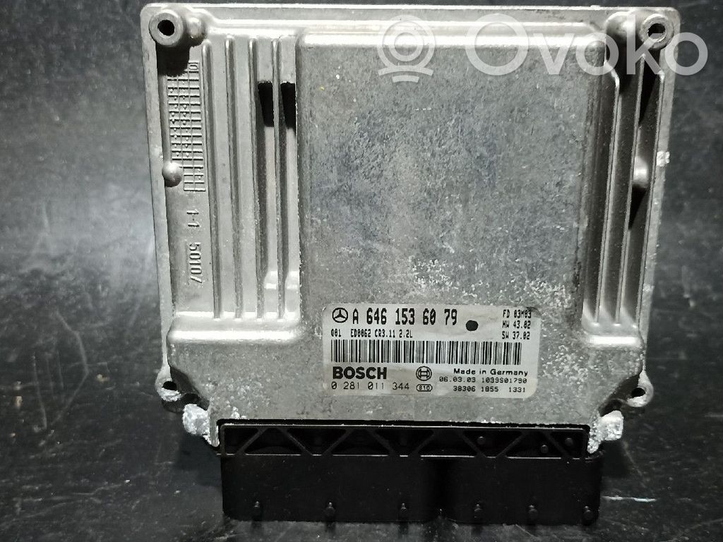 Engine control unit/module   6461536079,6461530091,A6461530091,A6461536079,Q01ED0062CR311