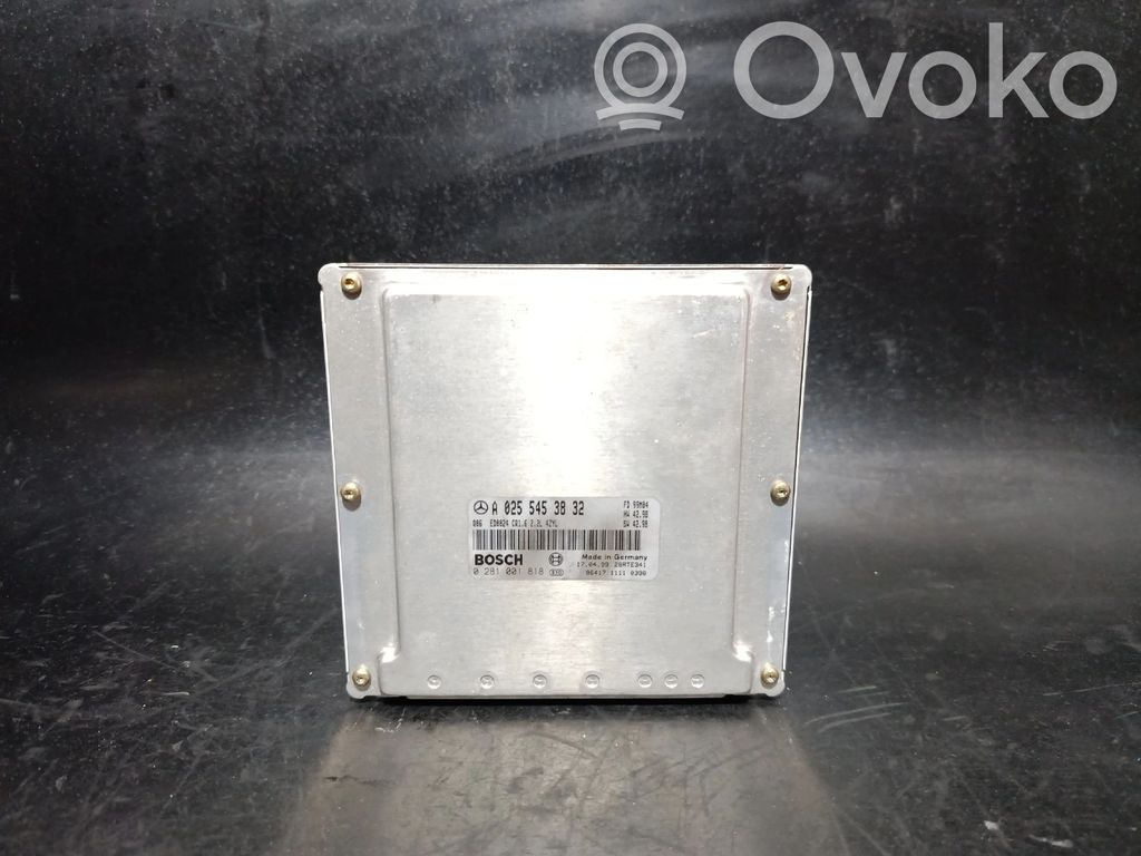 Mercedes-Benz C W202 Engine control unit/module 