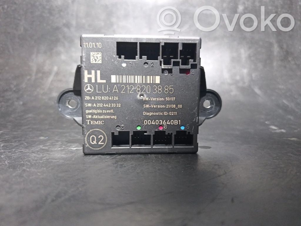 Unitate/modul comandă uși   2128203885,2128203985,2129001227,A2128203885,A2128203985,A2129001227