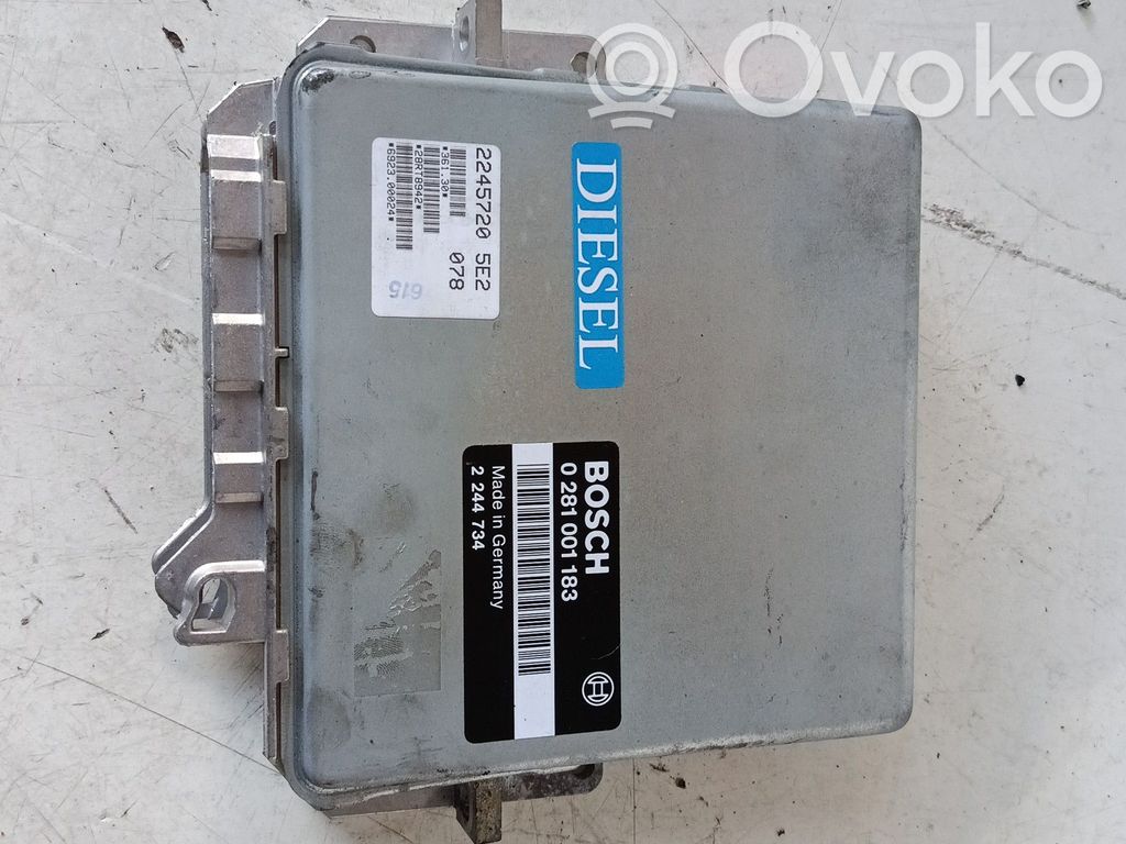 Motorsteuergerät/-modul   2244734,BOSCH