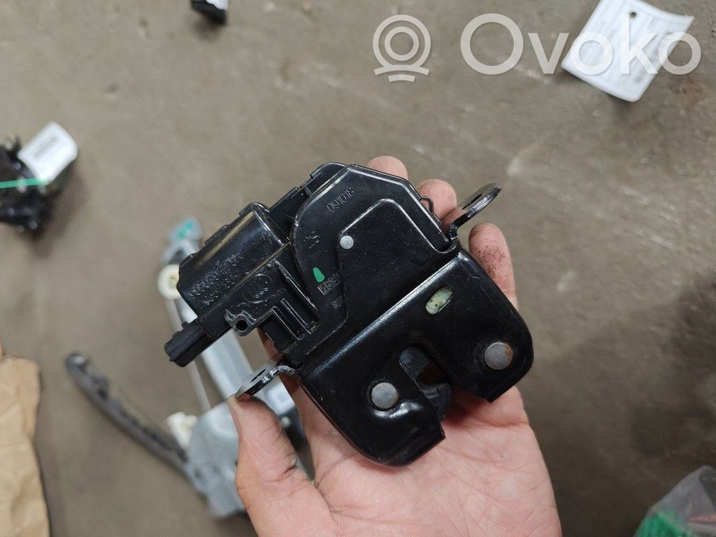 Renault Zoe Tailgate exterior lock 