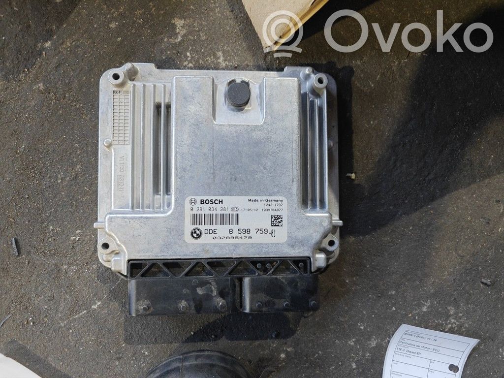Engine control unit/module   DDE,0281034281,859875901,BOSCH