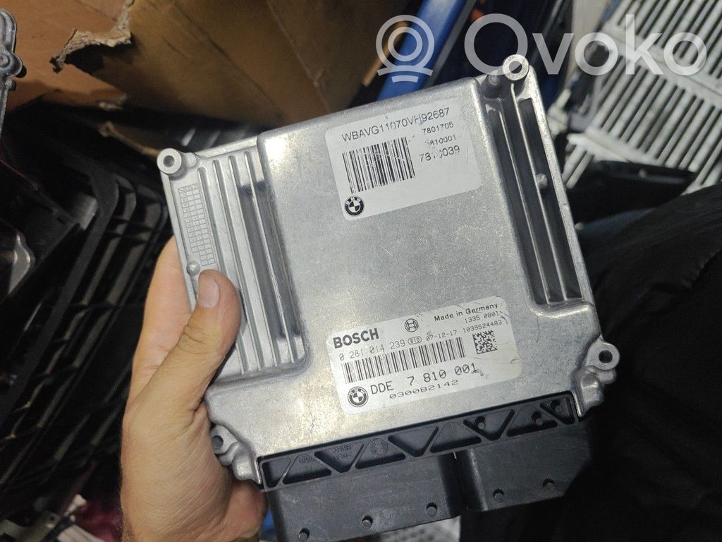 BMW 1 E81 E87 Unidad de control/módulo del motor 