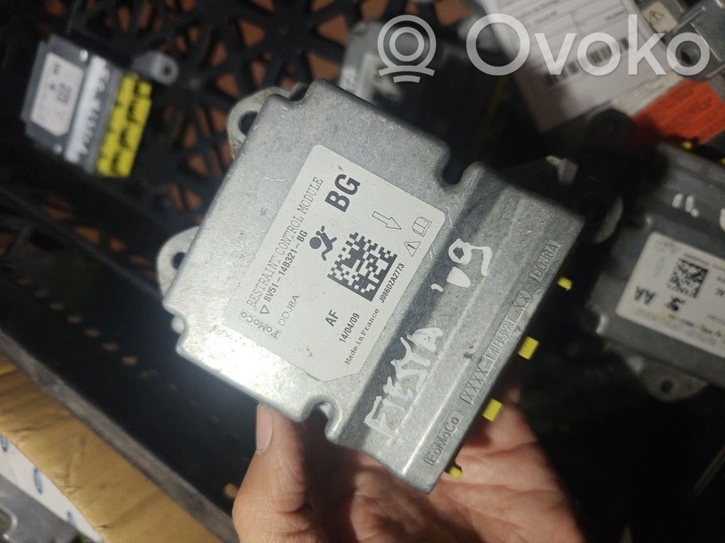 Airbag control unit/module   8V5114B321BG,FORDFOMOCO
