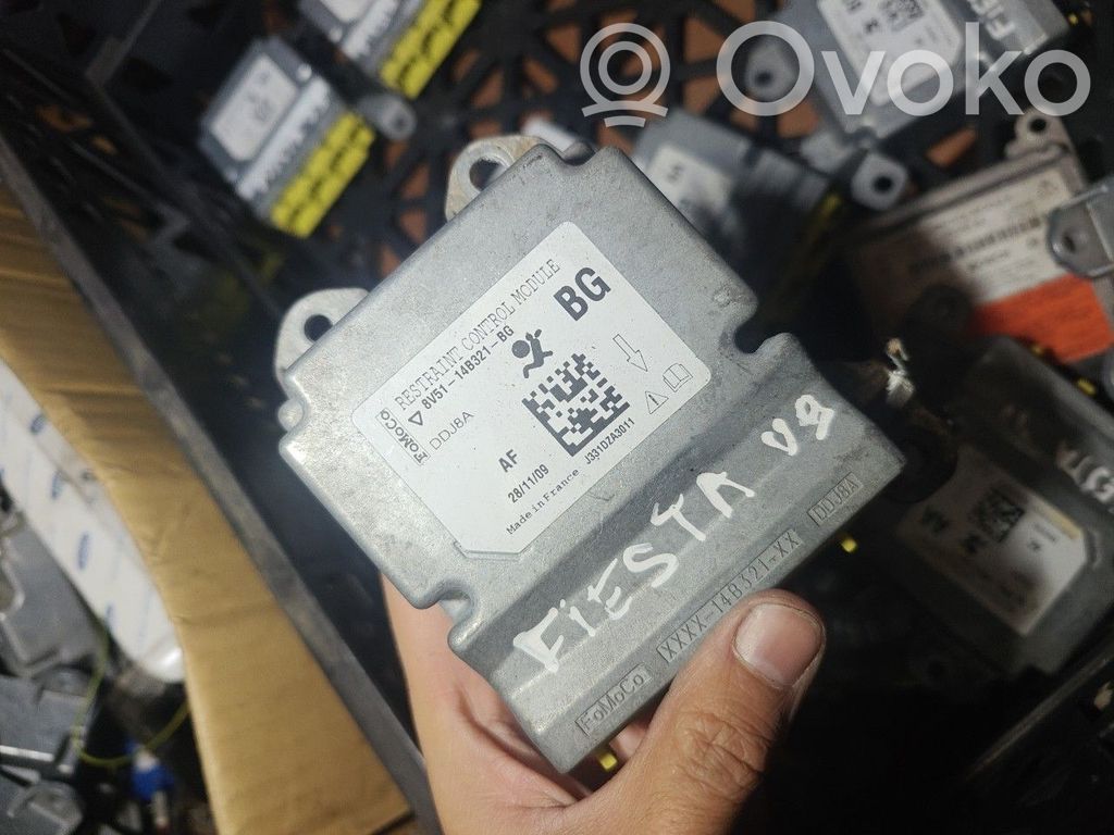 Airbag control unit/module   8V5114B321BG,FORDFOMOCO