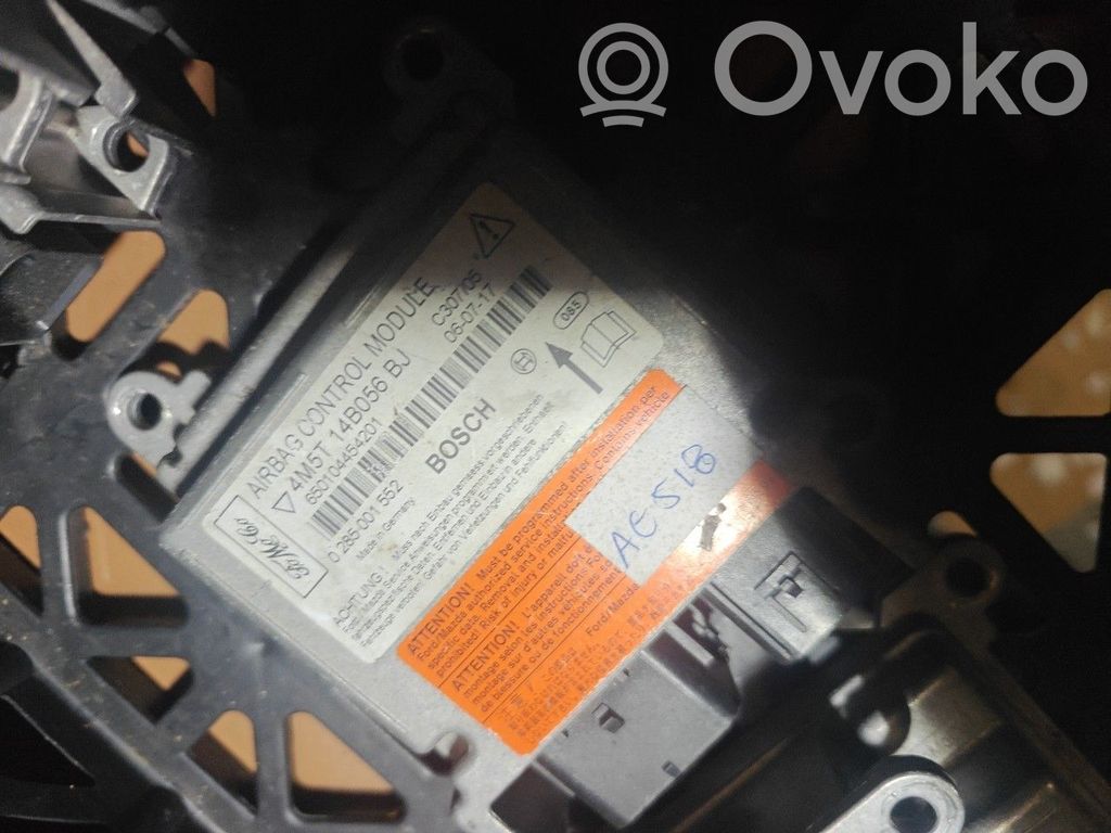 Unidad de control/módulo del Airbag   0285001552,BOSCH,FORDFOMOCO