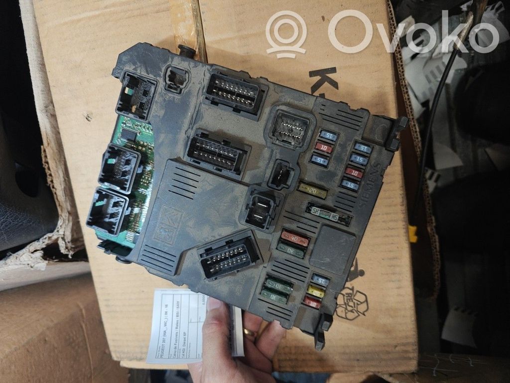 SAM control unit   9653667380,BSI,F0200,S118085200L