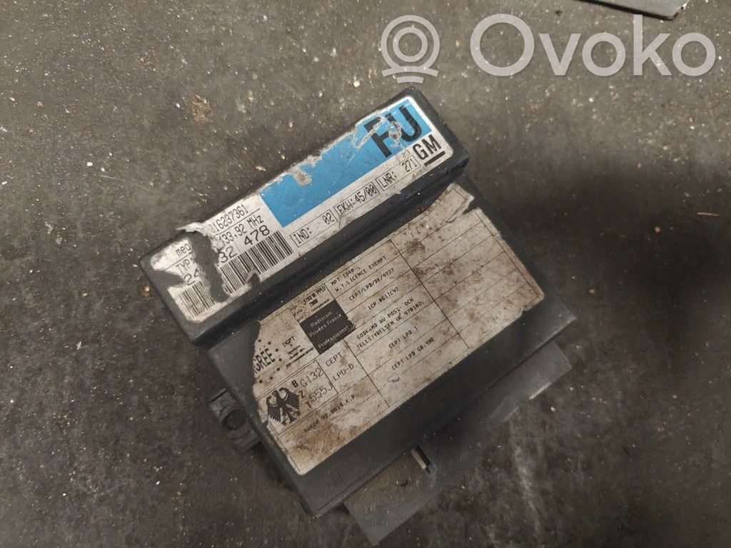 Muut ohjainlaitteet/moduulit   24432478FU,FU,OPELGM