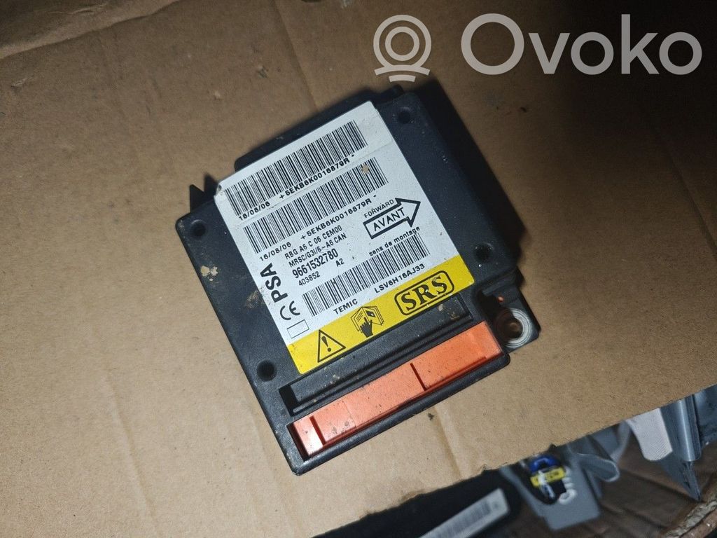Turvatyynyn ohjainlaite/moduuli   9661532780,CITROENPEUGEOTP