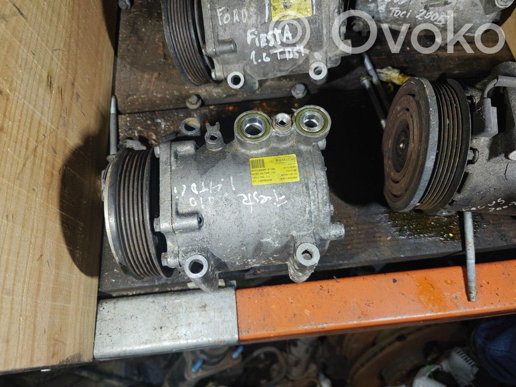Air conditioning (A/C) compressor (pump)   8V5119D629DF,FORDFIESTA2010
