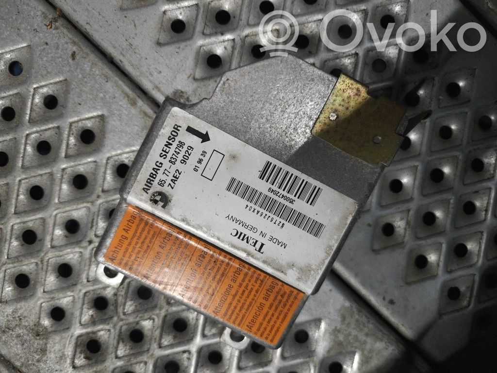 Module de contrôle airbag   8374798,SERIE3E36