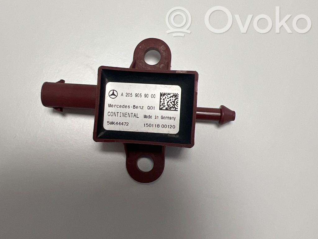 Mercedes-Benz GLC X253 C253 Sensor impacto/accidente para activar Airbag 