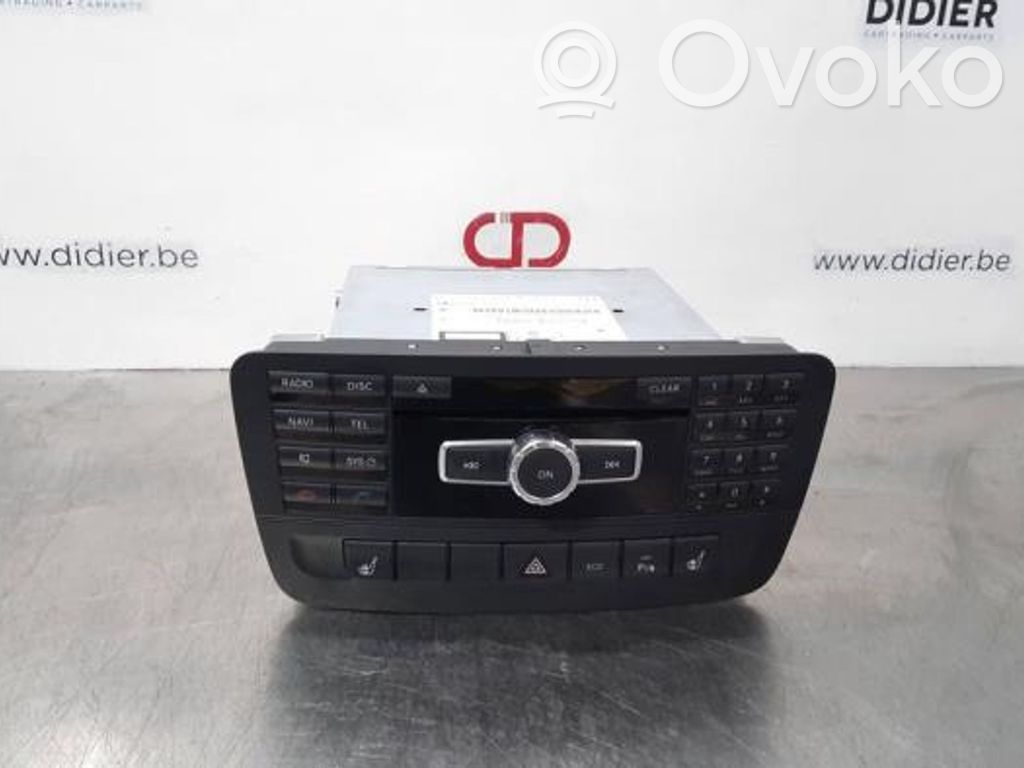Mercedes-Benz B W246 W242 Unitate principală radio/CD/DVD/GPS 