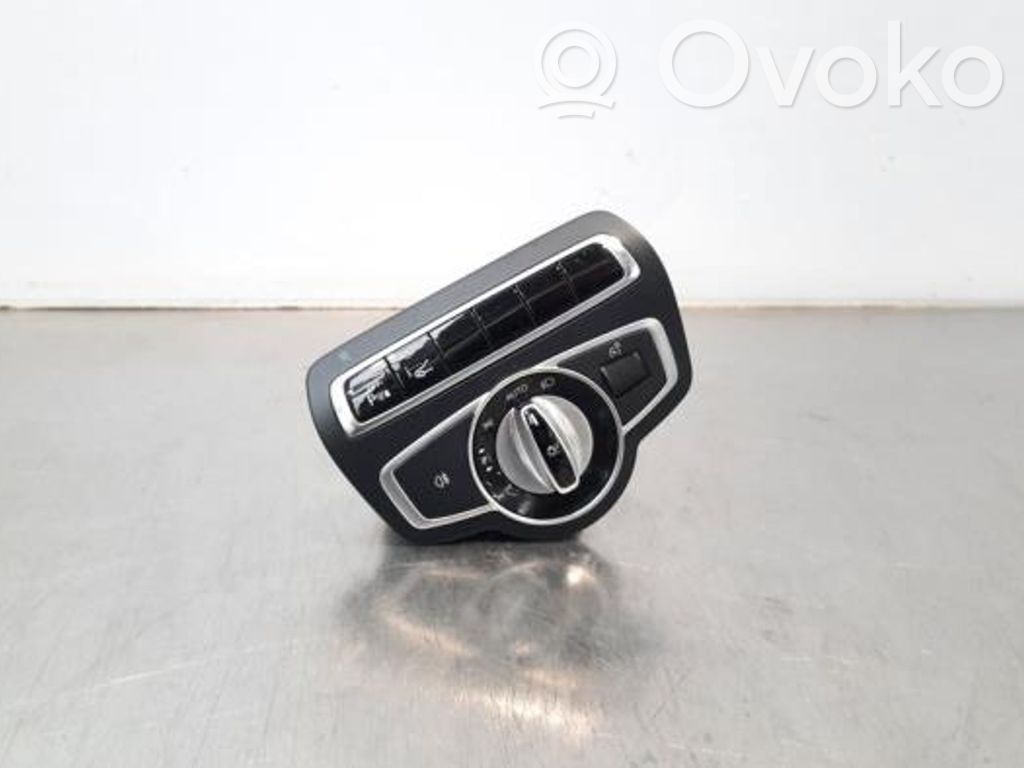 Mercedes-Benz C W205 Interruttore di regolazione livello altezza dei fari