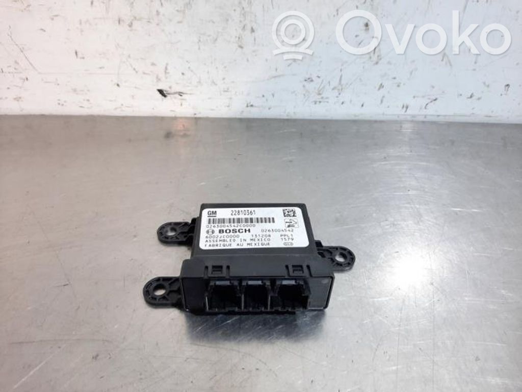 Opel Zafira C Unité de commande, module PDC aide au stationnement