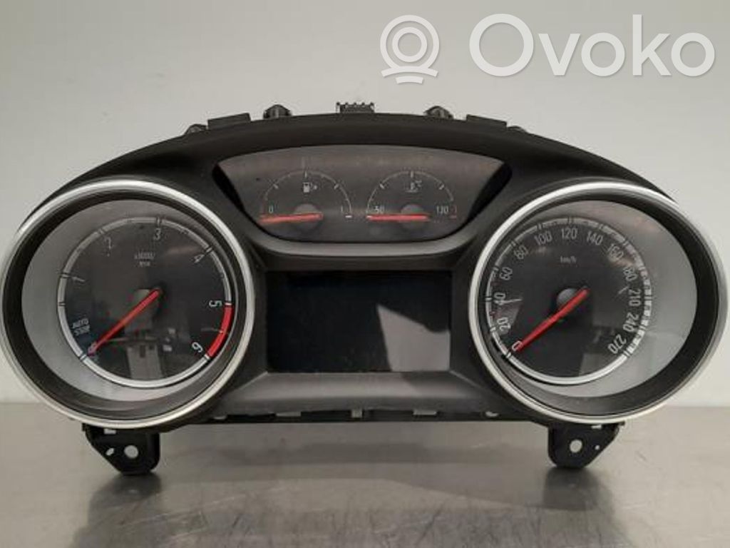 Opel Astra K Tachimetro (quadro strumenti) 