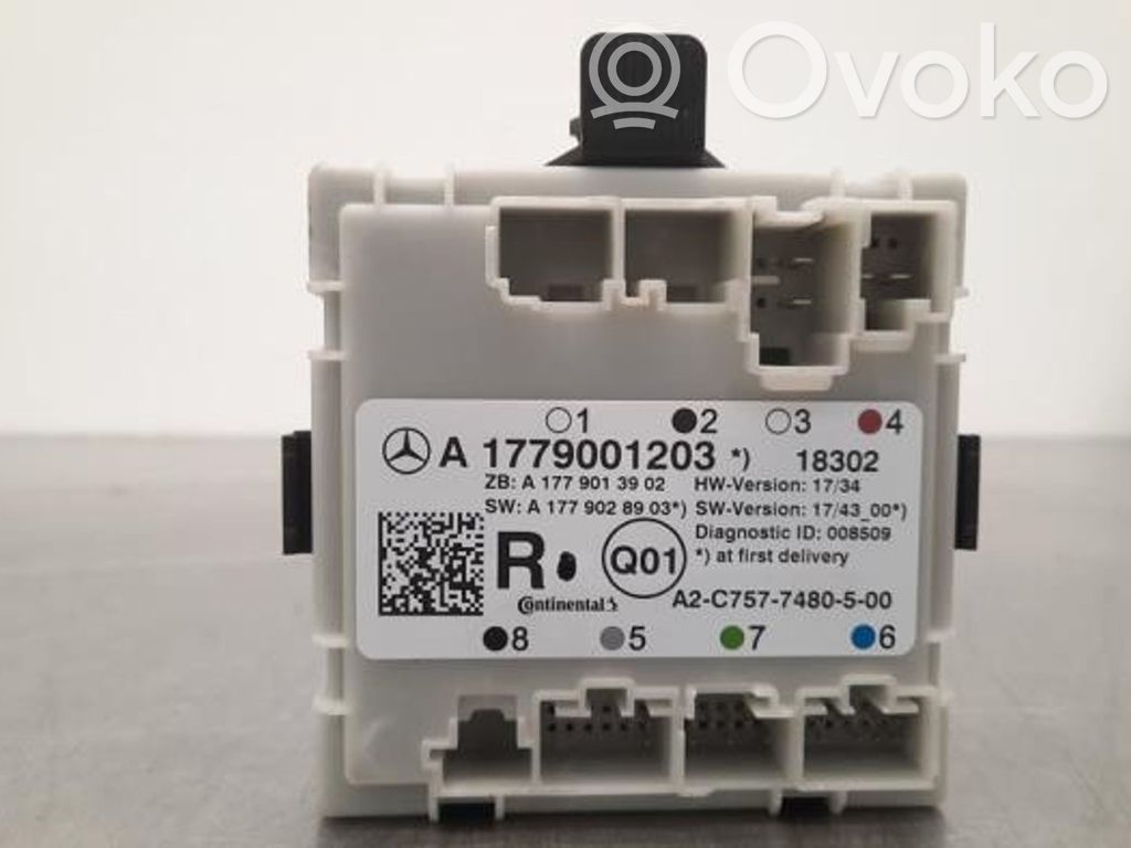 Mercedes-Benz A W177 Centralina/modulo chiusura centralizzata portiere