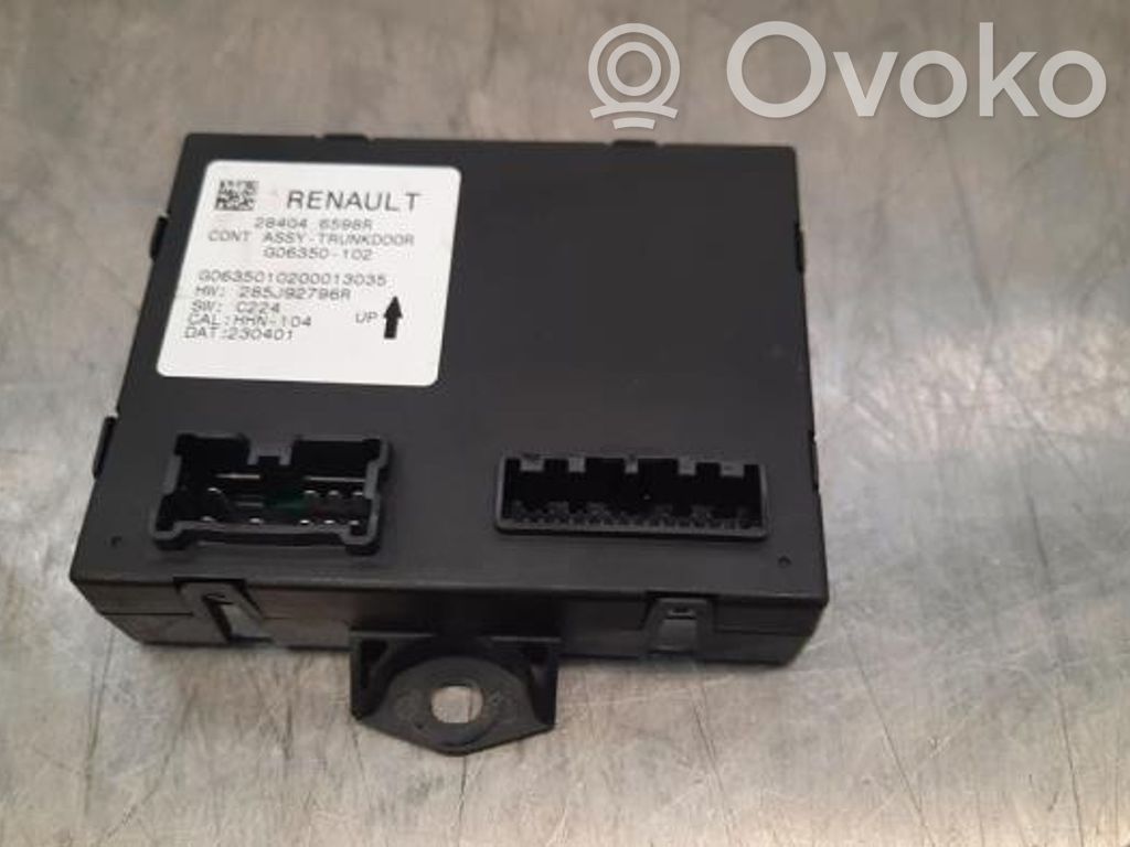 Renault Austral Bagāžnieka pārsega vadības bloks 