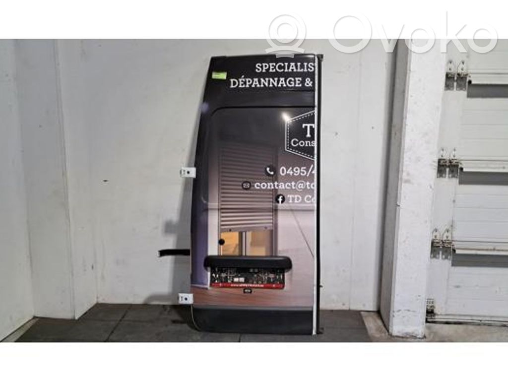 Back/rear loading door