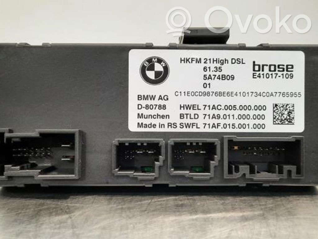 BMW iX Tailgate/trunk control unit/module 