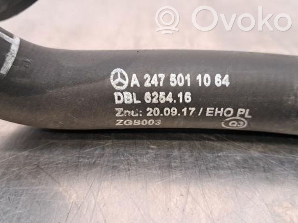 Mercedes-Benz CLA C118 X118 Przewód / Wąż chłodnicy 