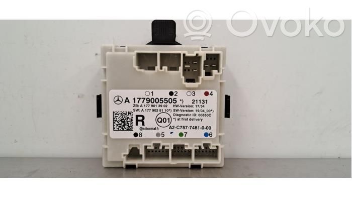 Door central lock control unit/module   A1779005505,A1779005505
