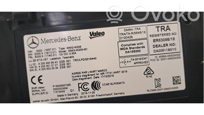 Mercedes-Benz C W205 Module confort
