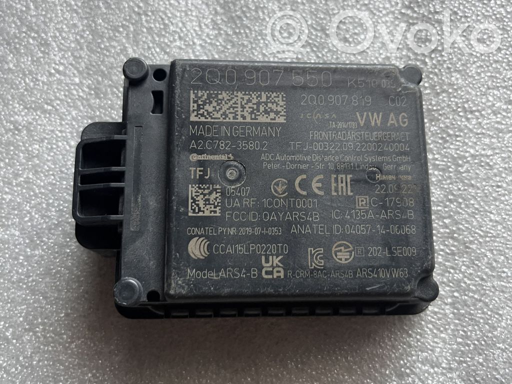 Volkswagen PASSAT B8 Senzor radar distronic 