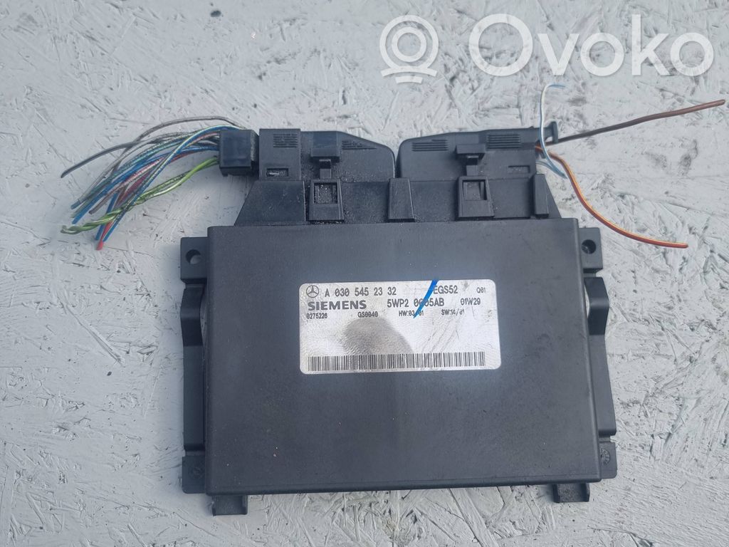 Mercedes-Benz C W203 Module de contrôle de boîte de vitesses ECU 
