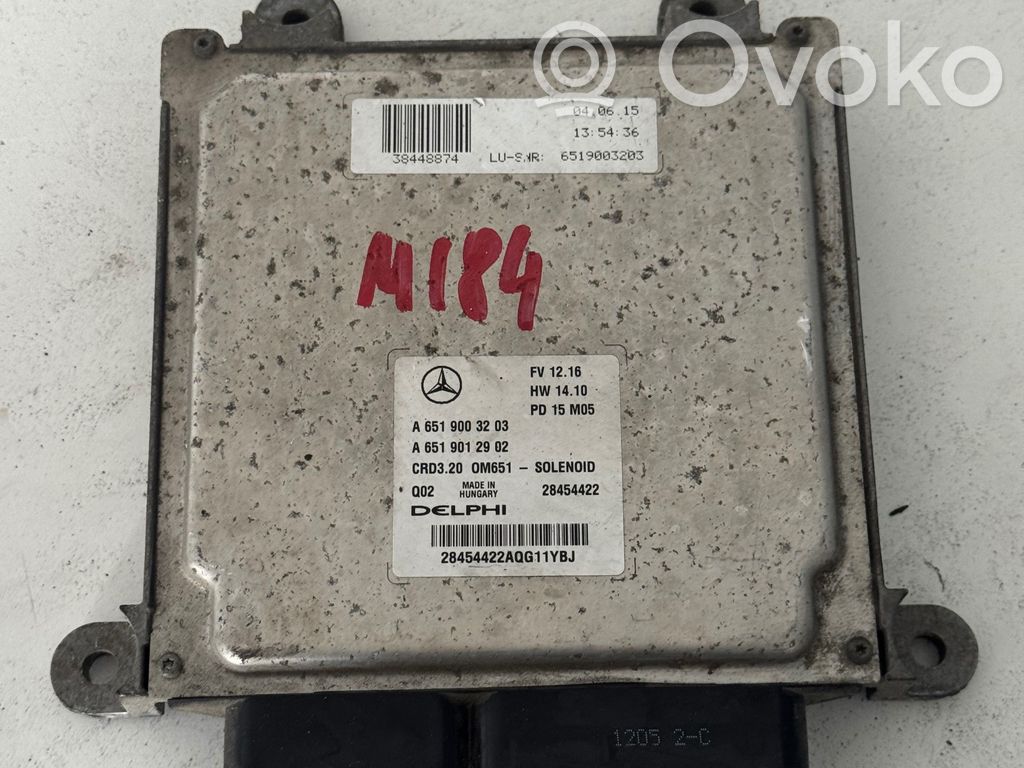 Mercedes-Benz Sprinter W906 Engine control unit/module 