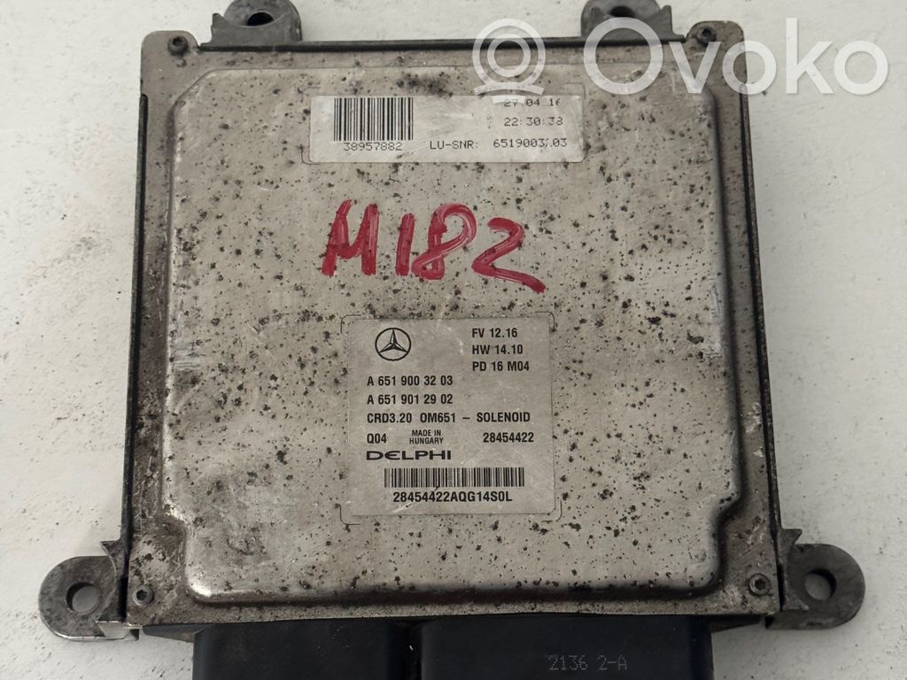 Mercedes-Benz Sprinter W906 Engine control unit/module 