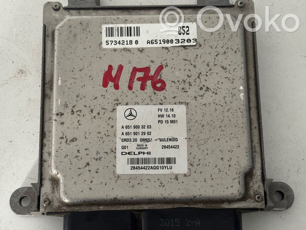 Engine control unit/module   A6519003203,28454422