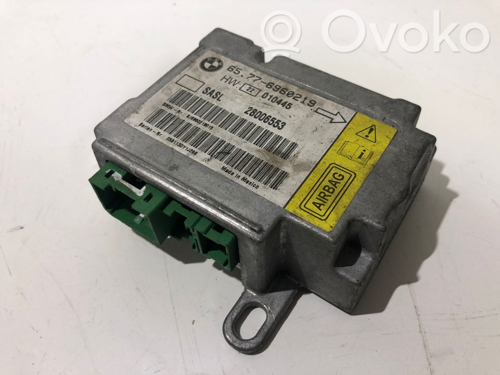 Centralina/modulo airbag   65776960219,6960219