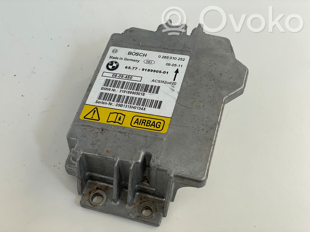 BMW X5 E70 Airbag control unit/module 