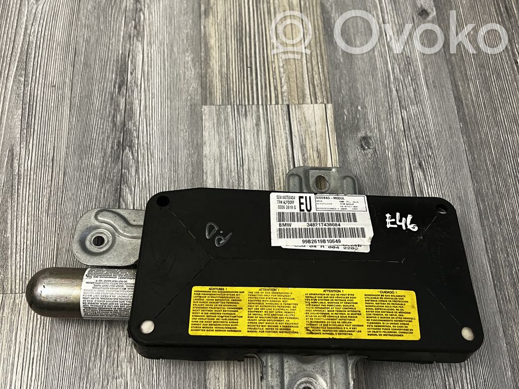 BMW 3 E46 Etuoven turvatyyny 