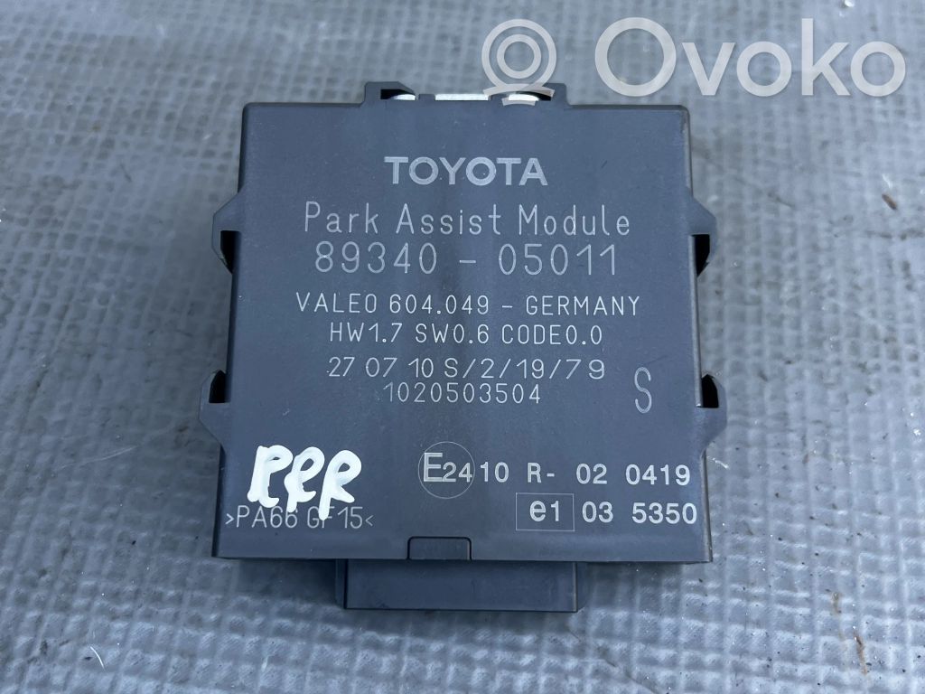 Toyota Avensis T270 Sterownik / Moduł parkowania PDC 