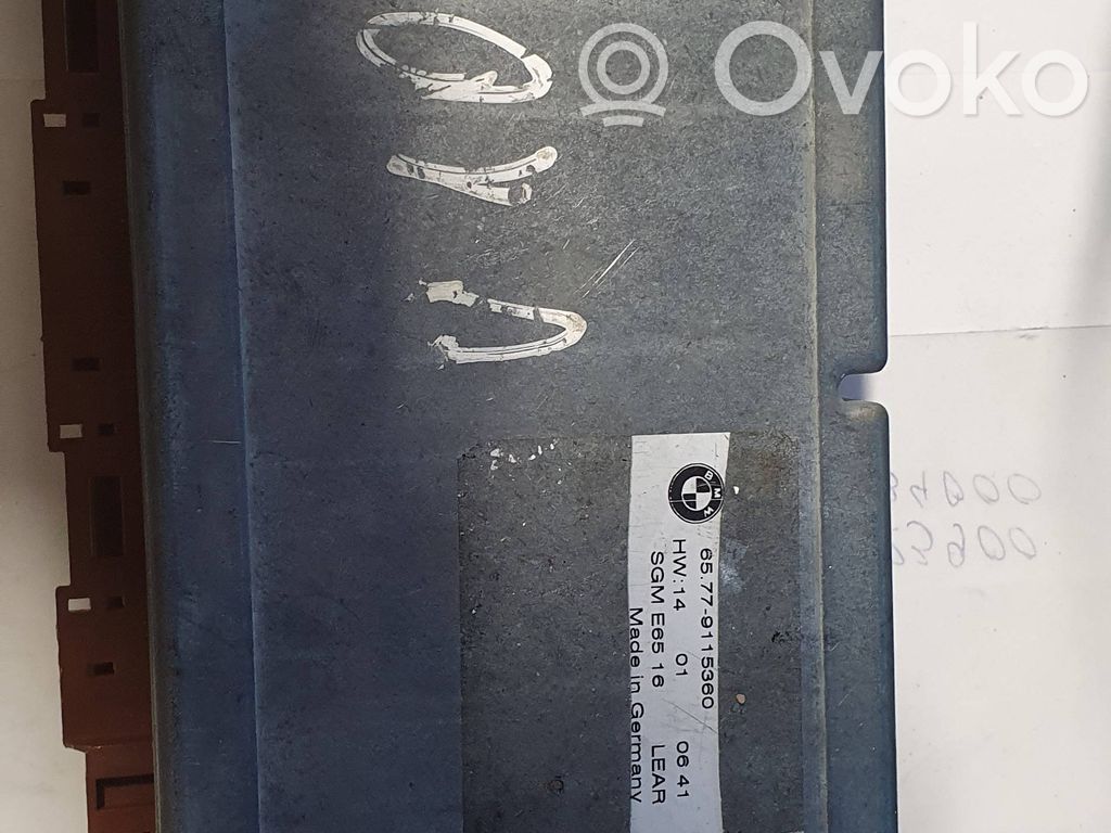 Airbag control unit/module   9115360