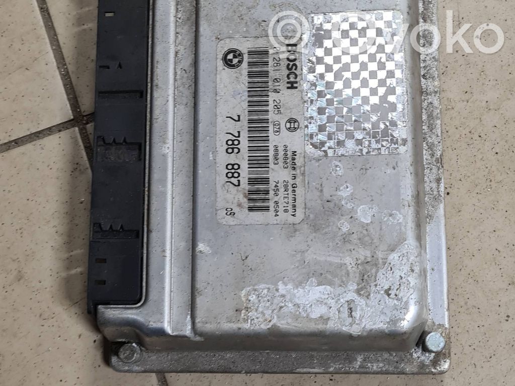 BMW 3 E46 Unitate/modul de control motor 