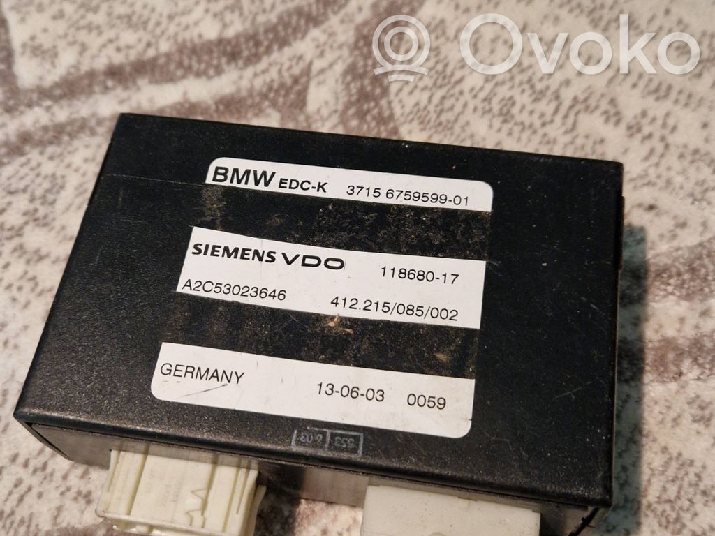 BMW 7 E65 E66 Other control units/modules 