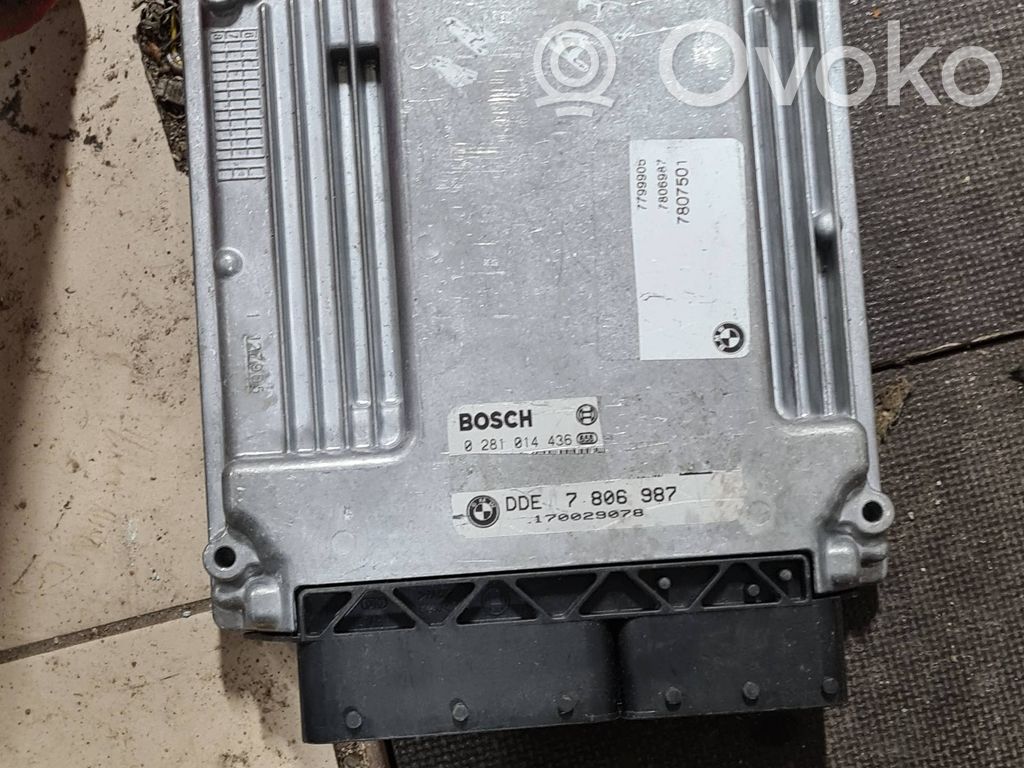 BMW 5 E60 E61 Engine control unit/module 