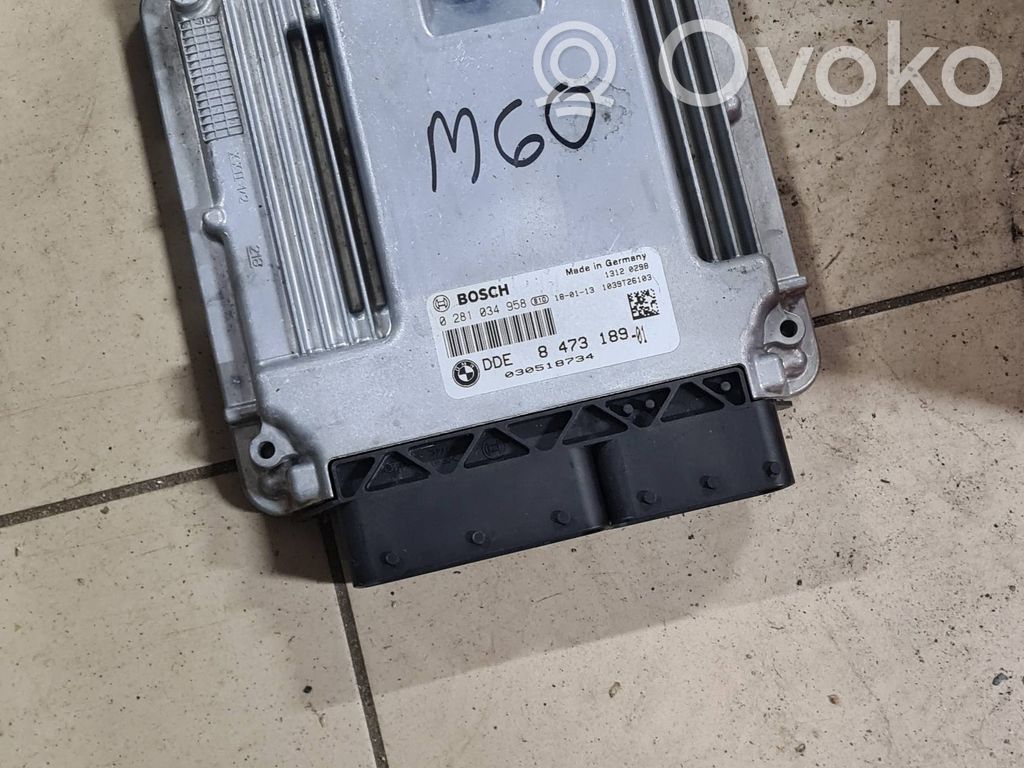 BMW X5 F15 Komputer / Sterownik ECU i komplet kluczy 