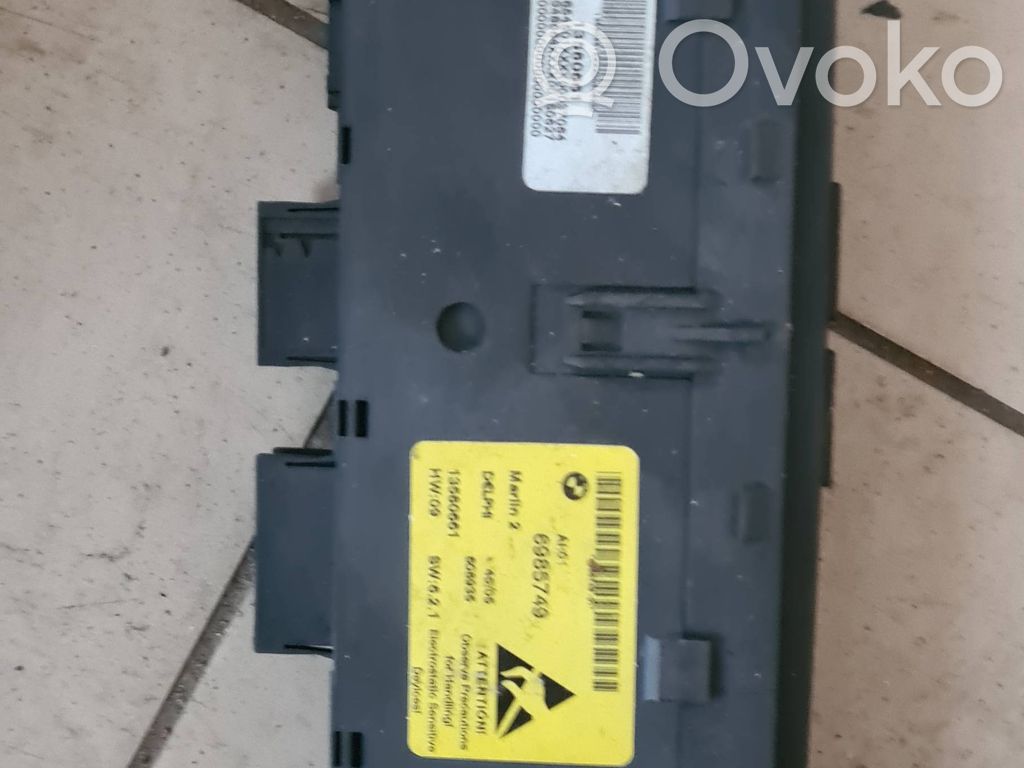 BMW 5 E60 E61 Central console control unit 