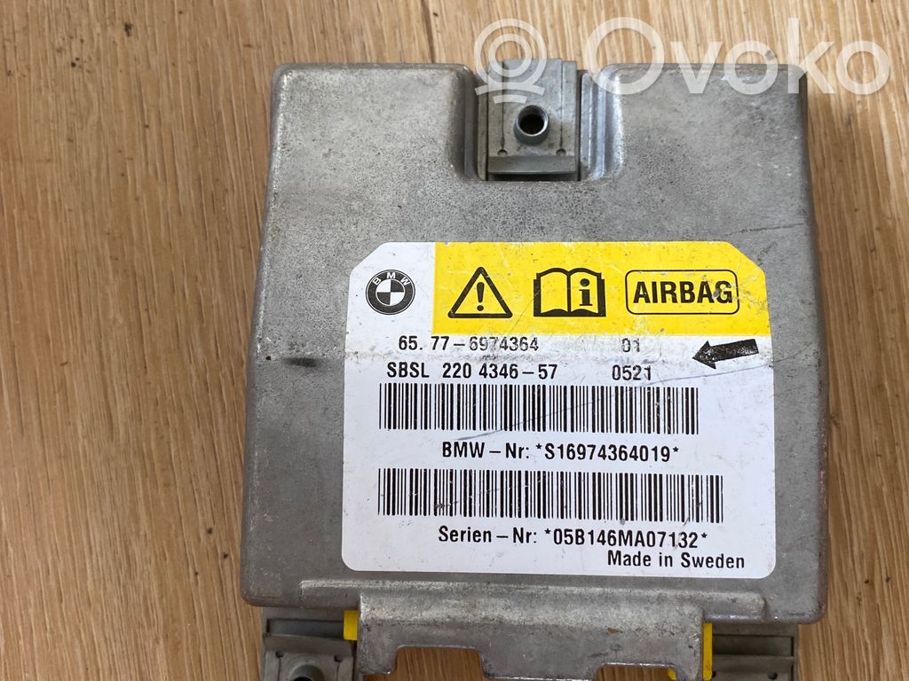 BMW 5 E60 E61 Airbag control unit/module 