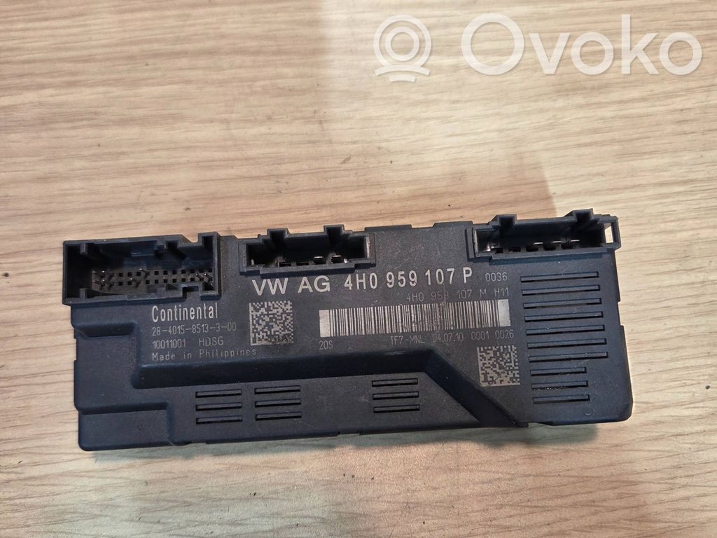 Audi A8 S8 D4 4H Tailgate/trunk control unit/module 