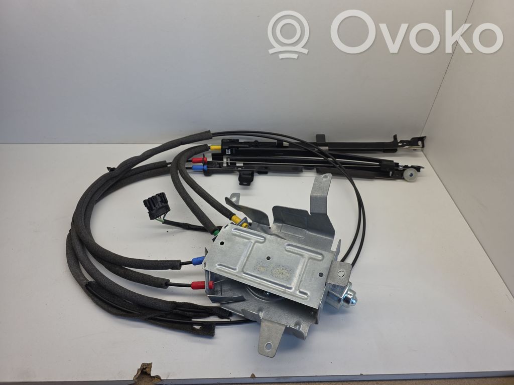 BMW 5 F10 F11 Silniczek kurtyny szyby tylnej 