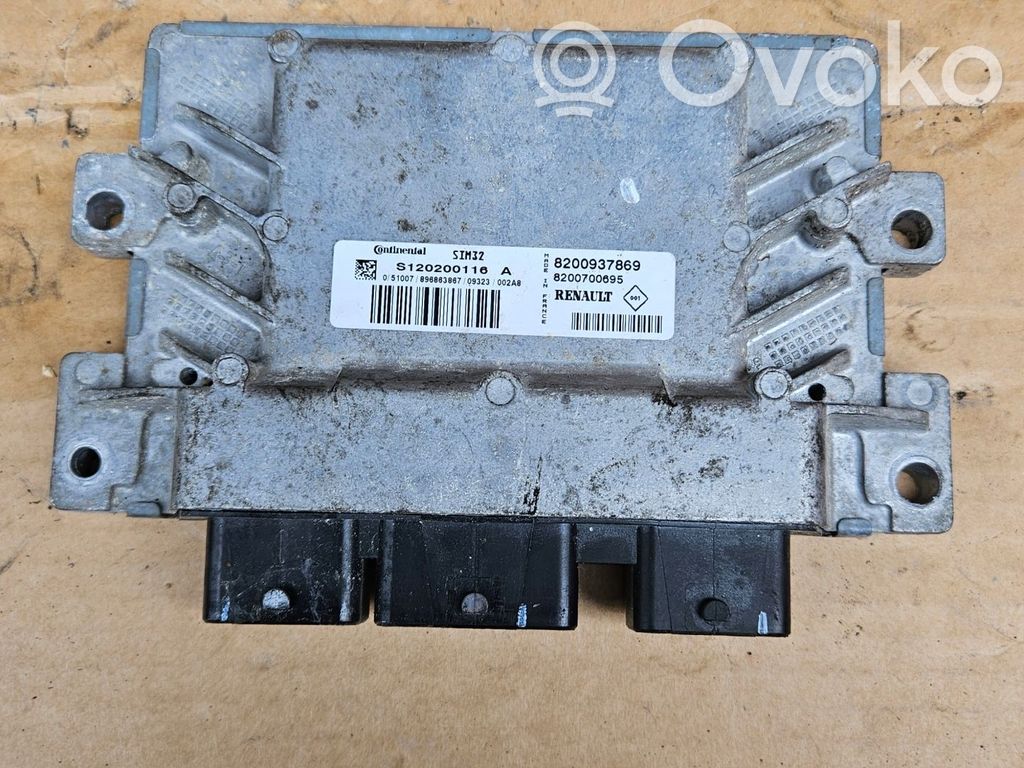 Renault Clio III Engine control unit/module ECU 